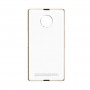 Back Panel Cover for Yu Yuphoria - Colour White & Gold